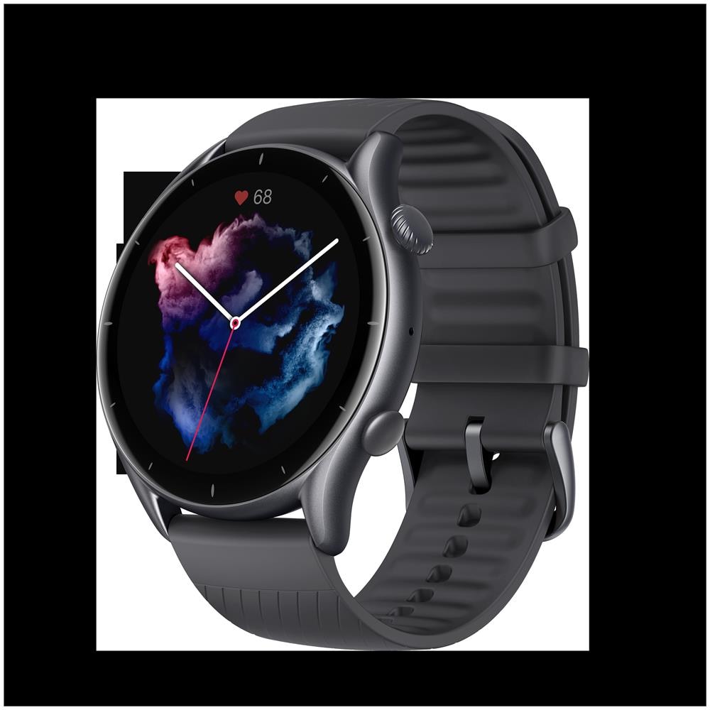 Smartwatch GTR3 Impermeabile 5ATM Display 1.39" AMOLED Bluetooth Colore Nero - Foto 4