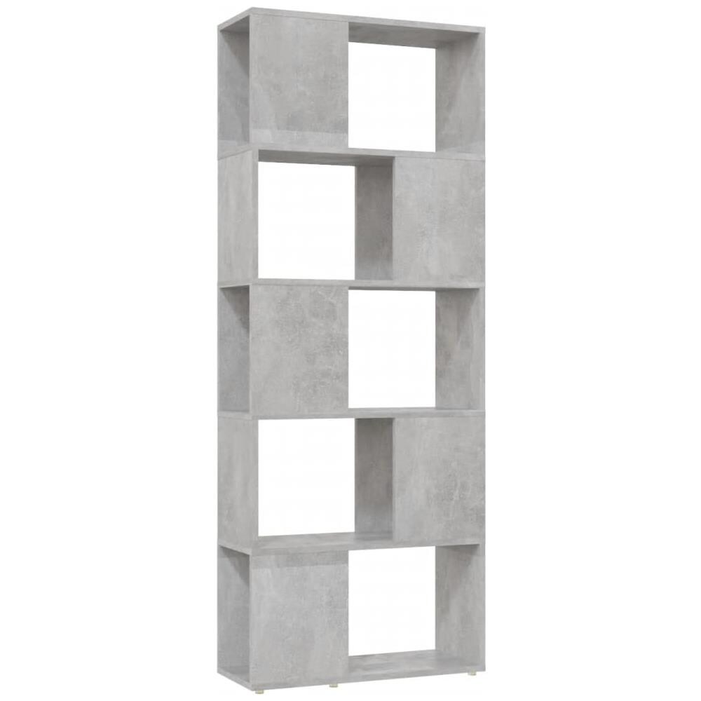 Libreria /Divisorio Grigio Cemento 60x24x155 cm - Foto 2