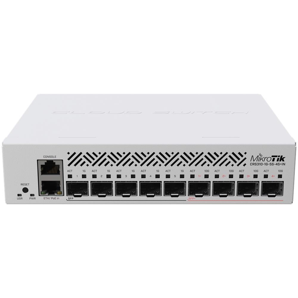 CRS310-1G-5S-4S+IN switch di rete Gestito L3 Supporto Power over Ethernet (PoE) 1U - Foto 1
