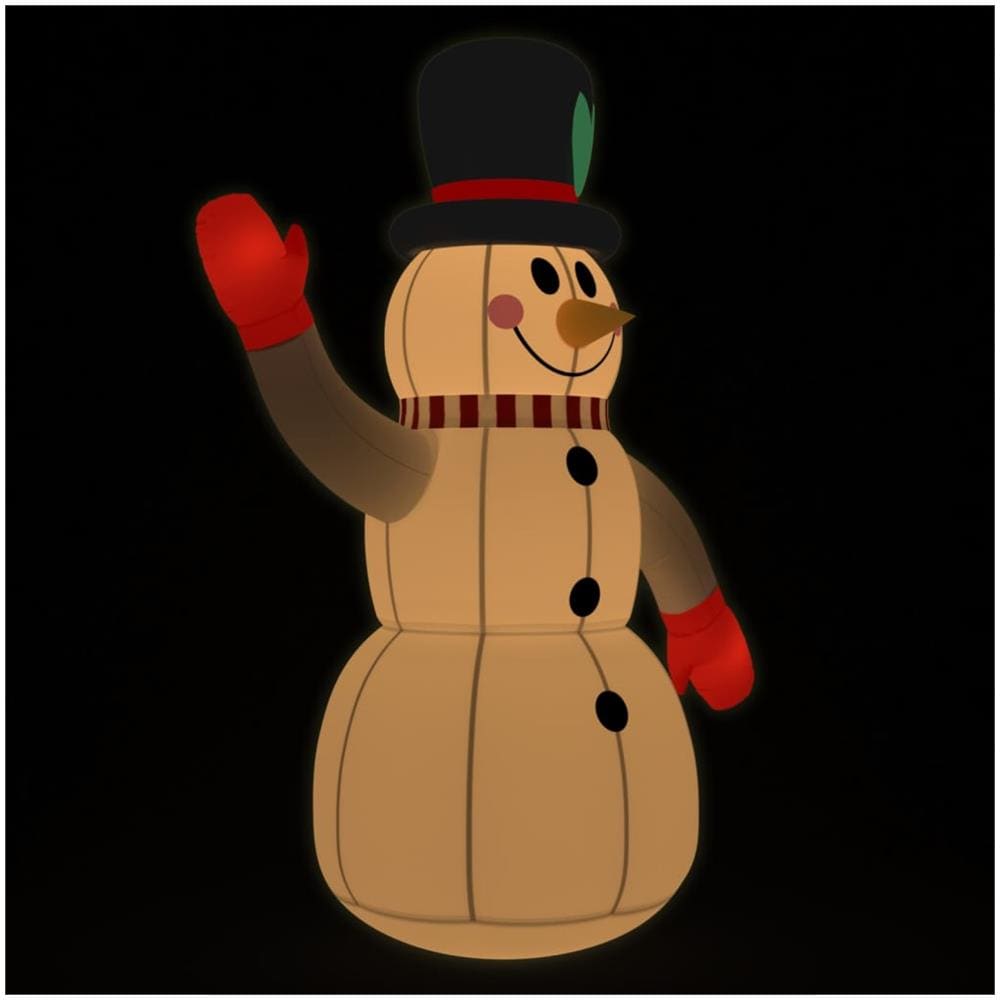 Pupazzo Di Neve Gonfiabile Con Led 300 Cm - Foto 1