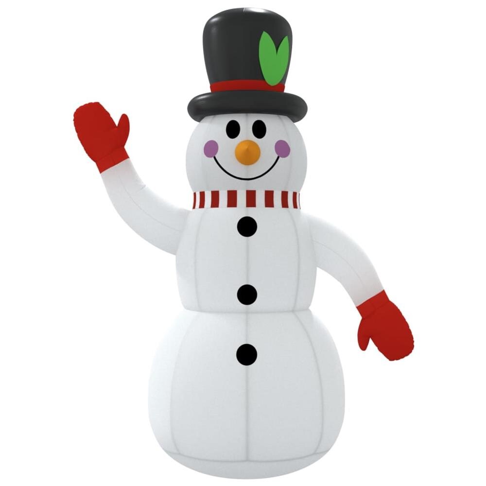 Pupazzo Di Neve Gonfiabile Con Led 300 Cm - Foto 2