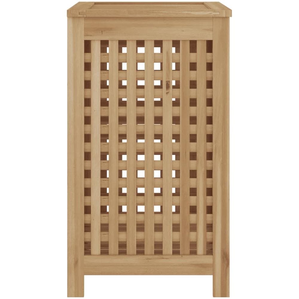 Cesto Del Bucato 50x35x60 Cm In Legno Massello Di Teak - Foto 6