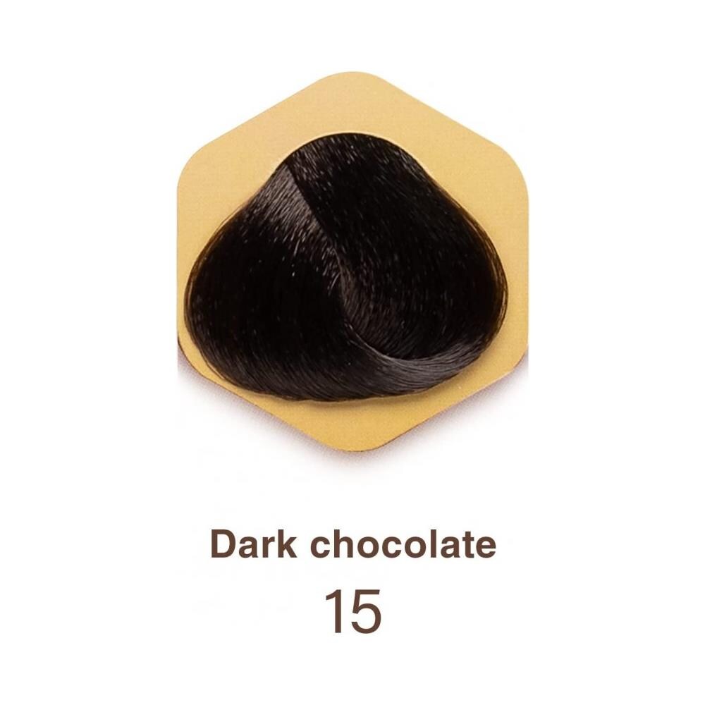 Tinta Per Capelli N°15 Cioccolato Fondente ""color Time"" Con Pappa Reale E Vitamina C - Foto 7