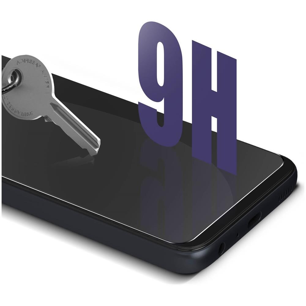 Vetro Temperato Per Galaxy A25 Durezza 9h Adesione Totale H Trasparente - Foto 5