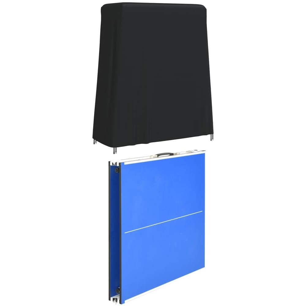Coperture Per Tavolo Da Ping Pong 2pz 165x70x185cm 420d Oxford - Foto 3