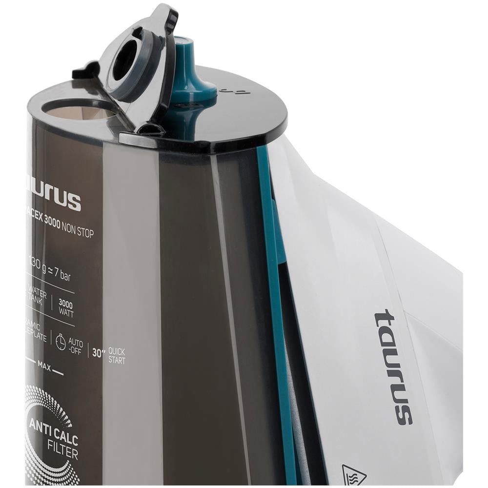 Sliding Spacex 3000 Non Stop 3000 W 1,3 L Piastra in Ceramica Blu, Grigio, Bianco - Foto 4