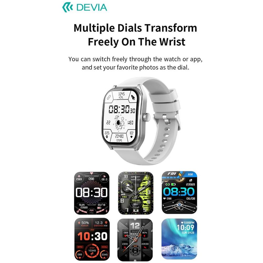 Smart Watch WT4 IP67 modello JX627J Silver - Foto 2