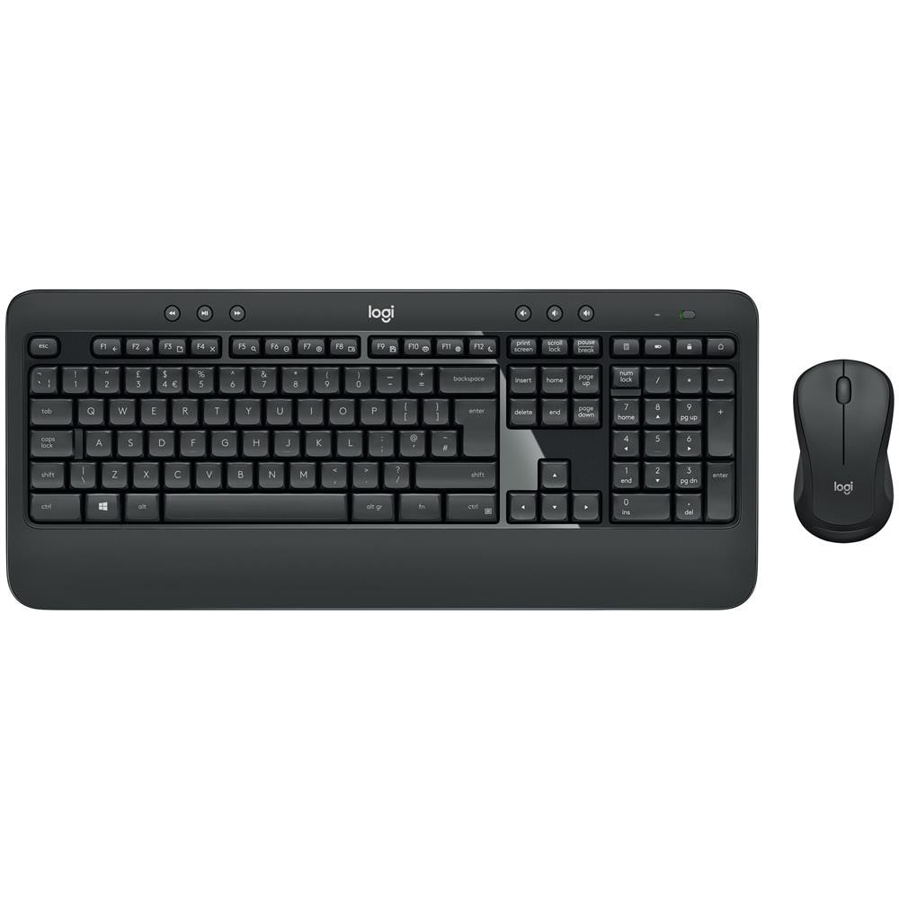 Tastiera e Mouse Wireless 920-008679 per Laptop/PC (Layout Italiano) Colore Nero, Bianco - Foto 1