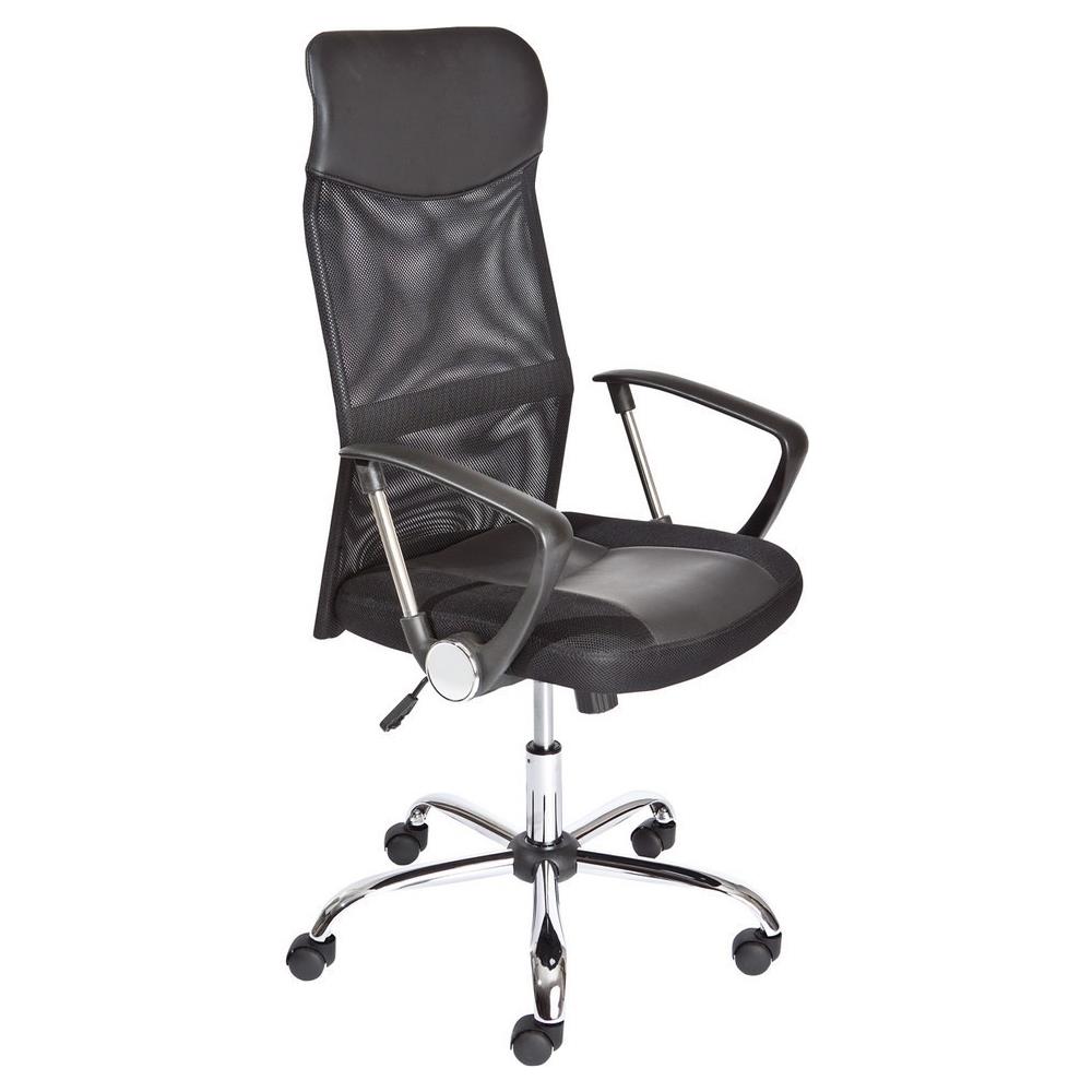 Poltrona Ufficio Torino Regolabile In Altezza 62x66x115h Metallo + Ecopelle - Foto 1