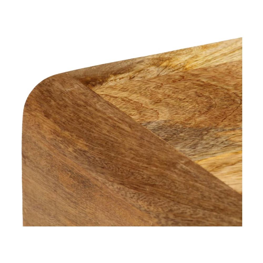 Tavolino Da Caffè In Legno Di Mango 90x50x40 Cm - Foto 7
