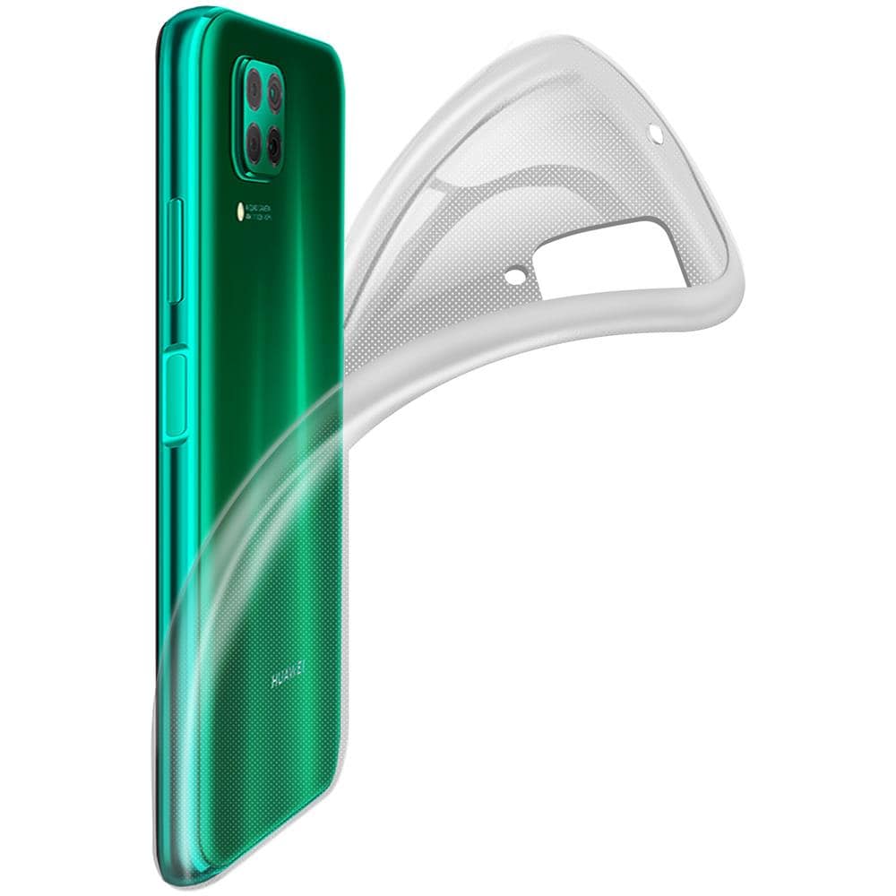Cover Huawei P40 Lite Protezione Silicone Morbido Antishock Trasparente - Foto 2