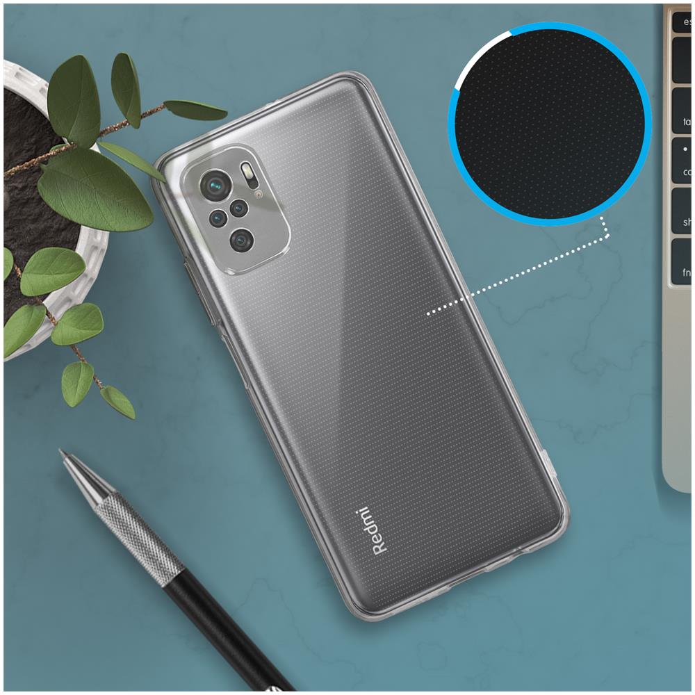 Cover Flessibile Xiaomi Redmi Note 10 / 10s E Vetro Temperato 9h Trasparente - Foto 2