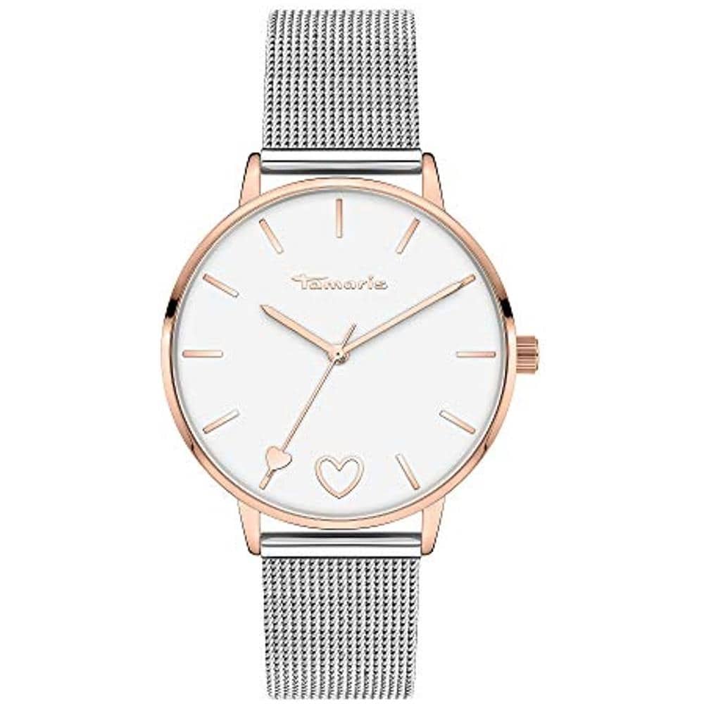 Orologio Analogueico Quarzo Donna Con Cinturino In Acciaio Inox Tt-0011-mq - Foto 1