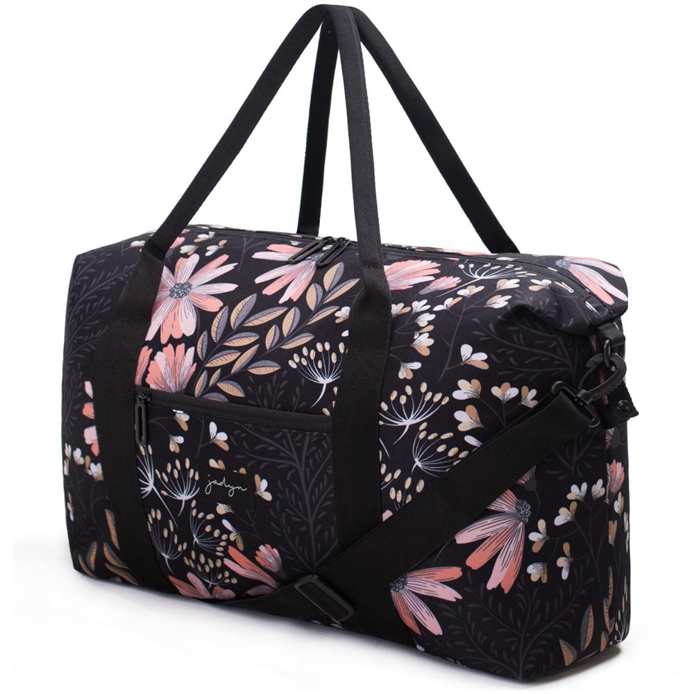 Lola Duffel Borsa Da Viaggio - 45 Cm. 31l - Borsa Sportiva E Da Weekend (black Floral) - Foto 2