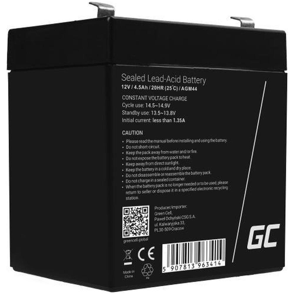 Batteria Agm Vrla 12v 4,5ah Senza Manutenzione Per Unitãƒâ Ups - Foto 1