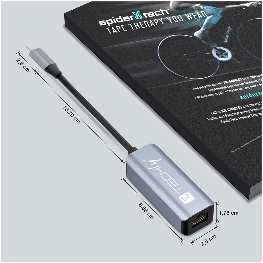 Adattatore Convertitore Usb-c 3.0 A Rj45 Gigabit - Foto 2