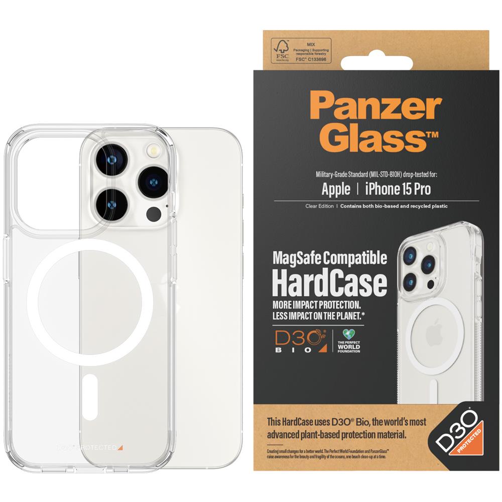 PG Hardcase Iphone 2023 Pro 6.1In MS D3O custodia per cellulare 15,5 cm (6.1"") Cover Trasparente per iPhone 15 Pro Max - Foto 2