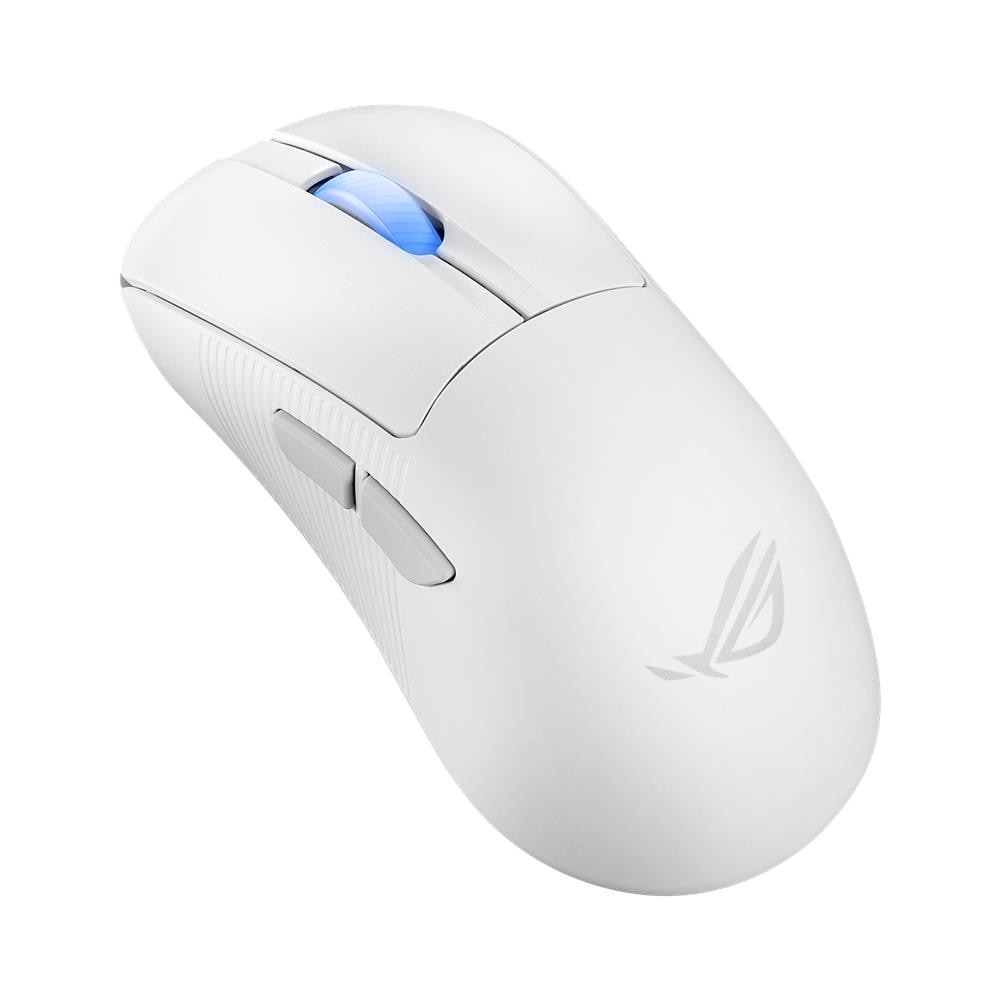 ROG Keris II Ace Wireless AimPoint White mouse Mano destra RF Wireless + Bluetooth + USB Type-A Ottico 42000 DPI - Foto 2