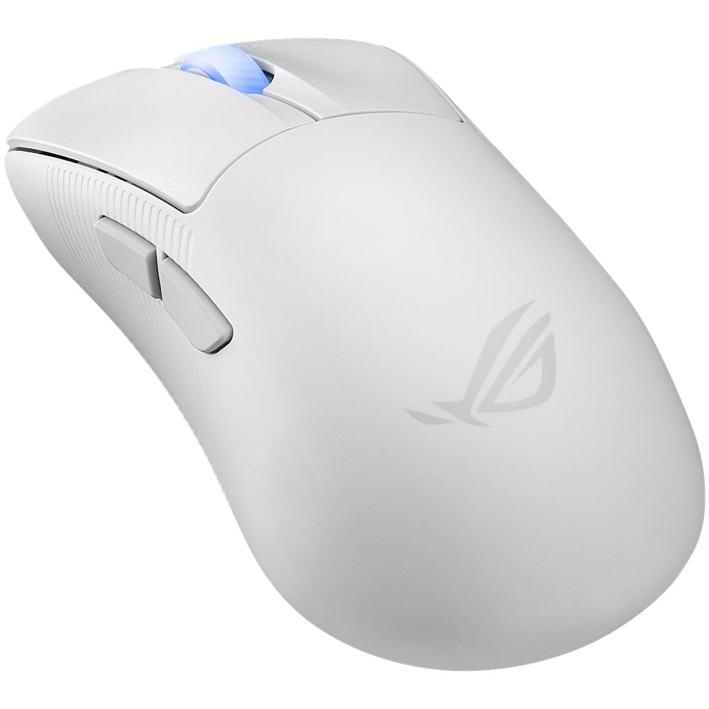 ROG Keris II Ace Wireless AimPoint White mouse Mano destra RF Wireless + Bluetooth + USB Type-A Ottico 42000 DPI - Foto 8