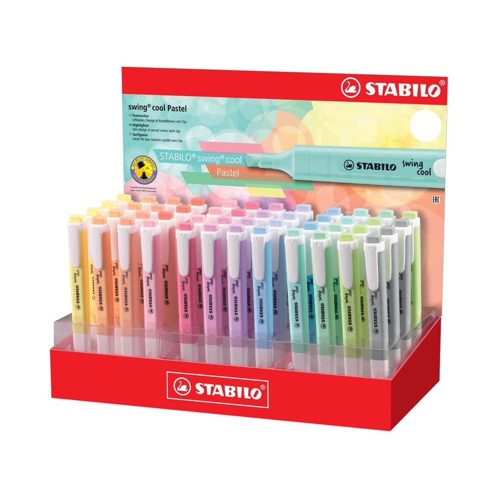 swing cool Pastel - Evidenziatore - Display con 48 evidenziatori - Foto 1