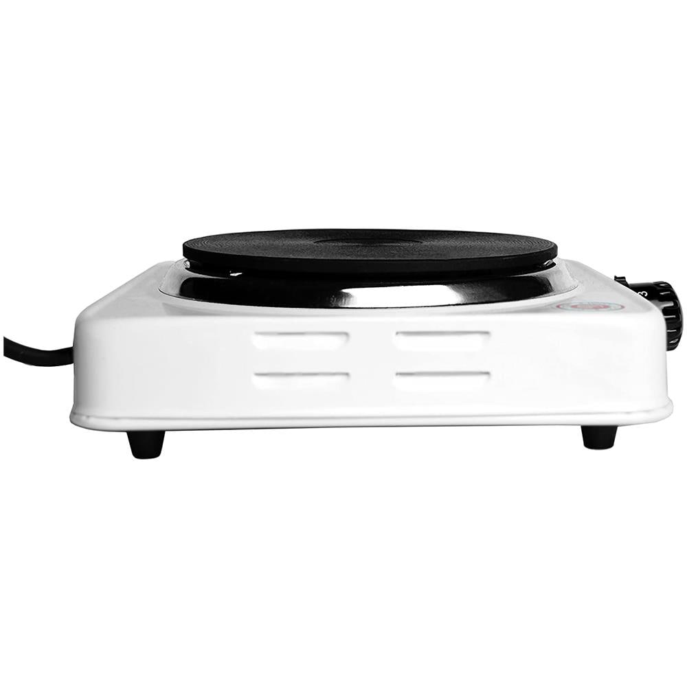 Piano Cottura M01862 Elettrico 1 Zona Cottura da 21 cm Colore Bianco - Foto 3