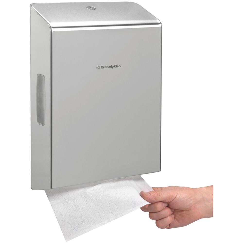 Dispenser In Acciaio Inox Per Asciugamani In Carta Intercalati Con Piega A ''z '' - Foto 2