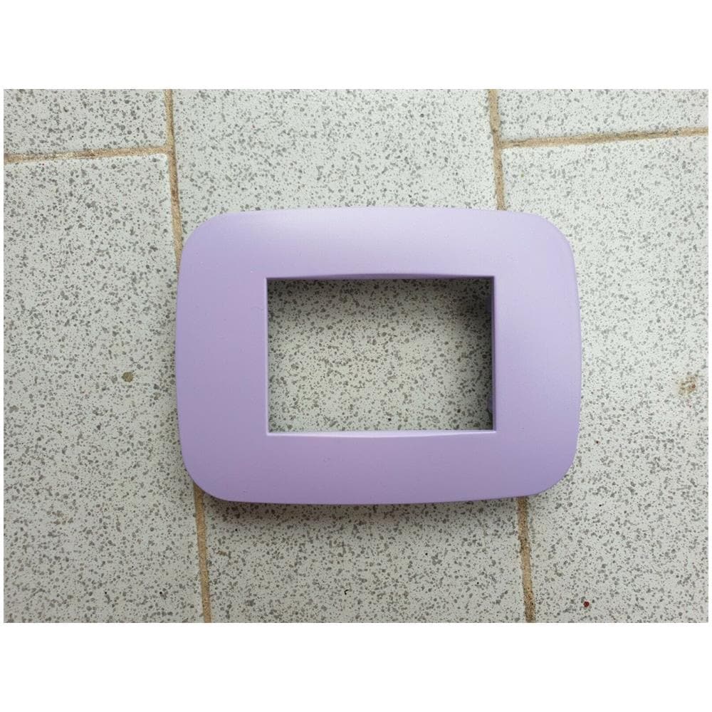 Placca Placchetta Placchette Compatibili Per Serie Axolute Colorate - Lilla 4 - Foto 1