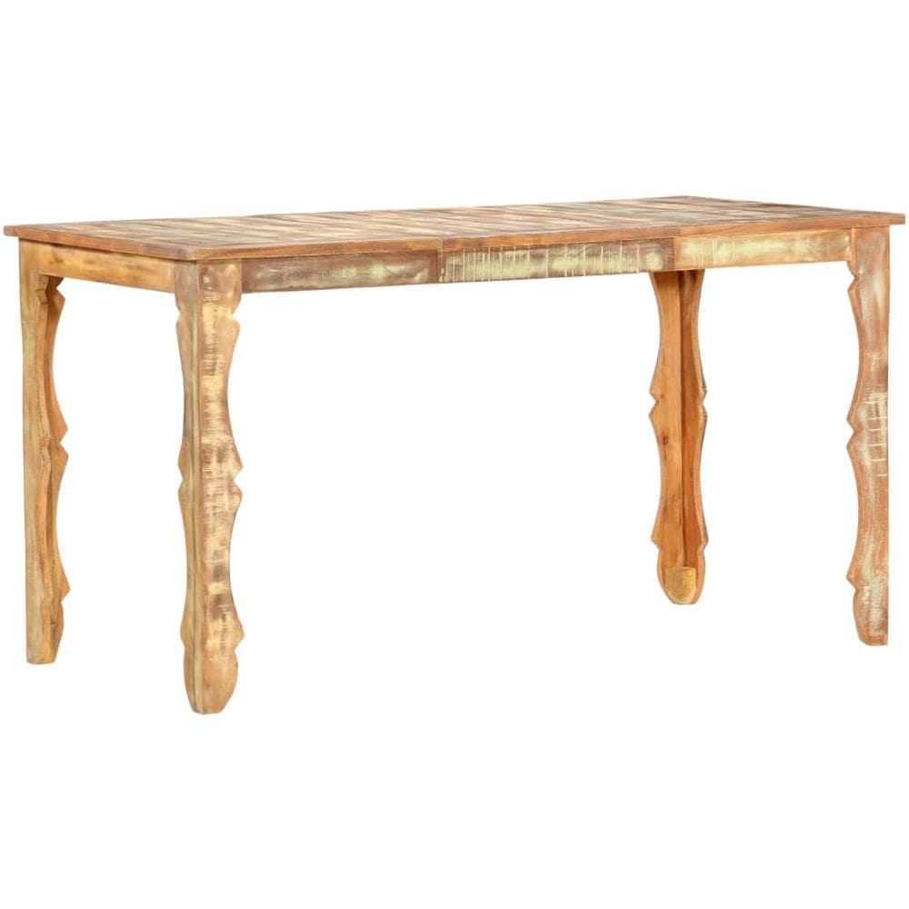 Tavolo Da Pranzo 140x70x76 Cm In Legno Massello Di Recupero - Foto 1