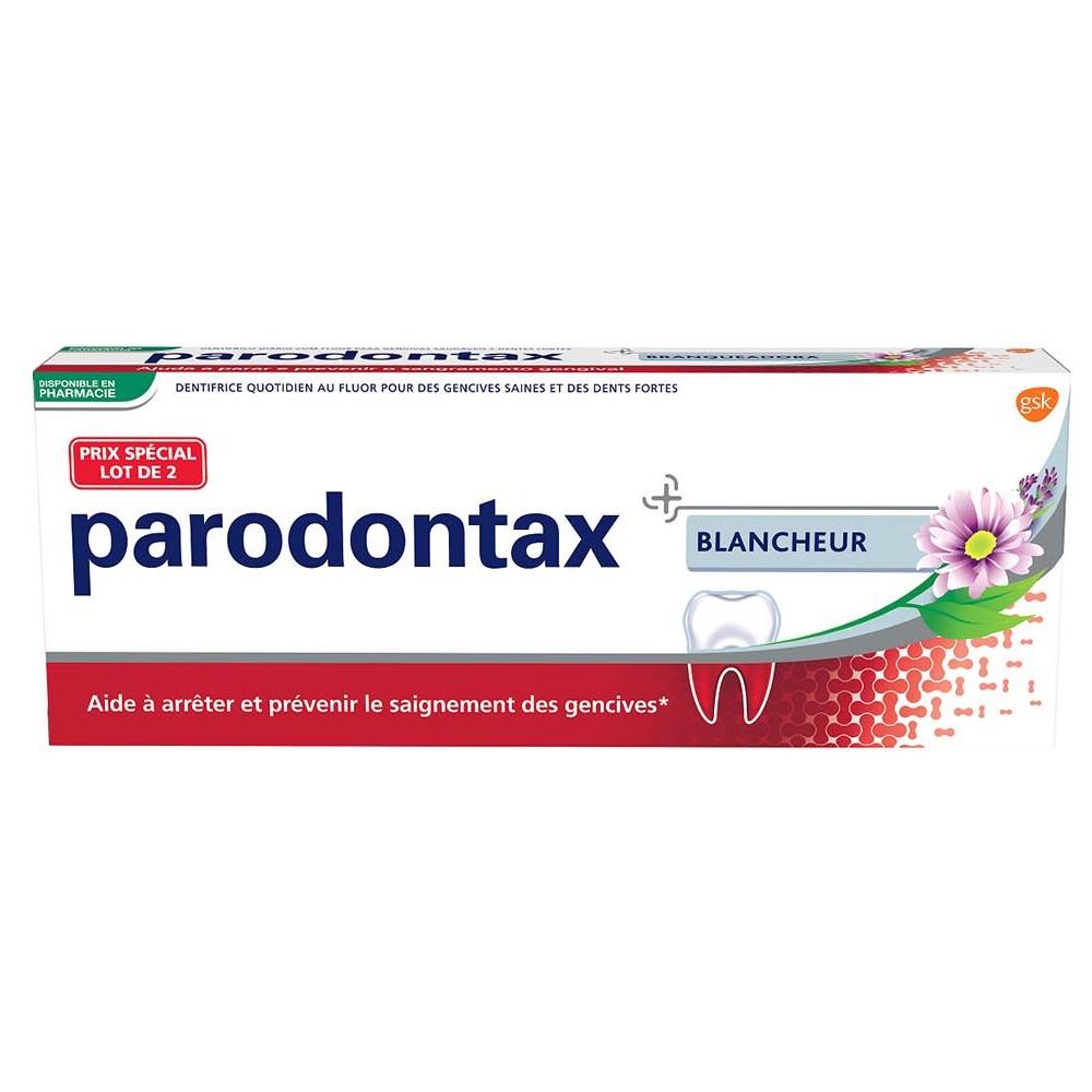 Dentifricio Sbiancante Parodontax - 2 Tubi Da 75 Ml - Foto 2