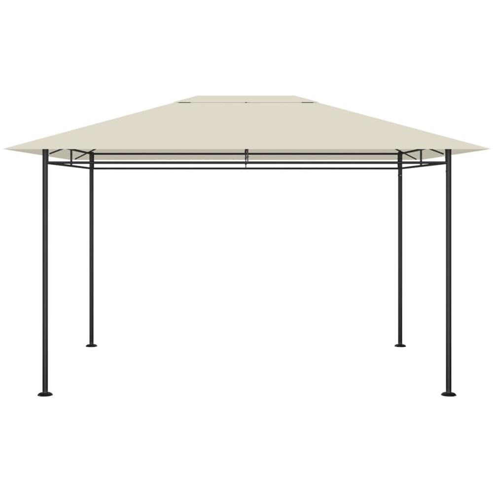 Gazebo 4x3x2,7 m Grigio Talpa 180 g / m² - Foto 3