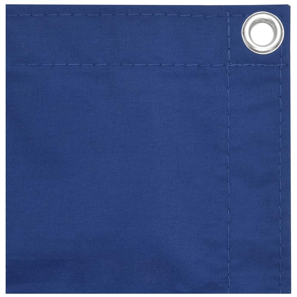 Paravento da Balcone Blu 90x600 cm Tessuto Oxford - Foto 2