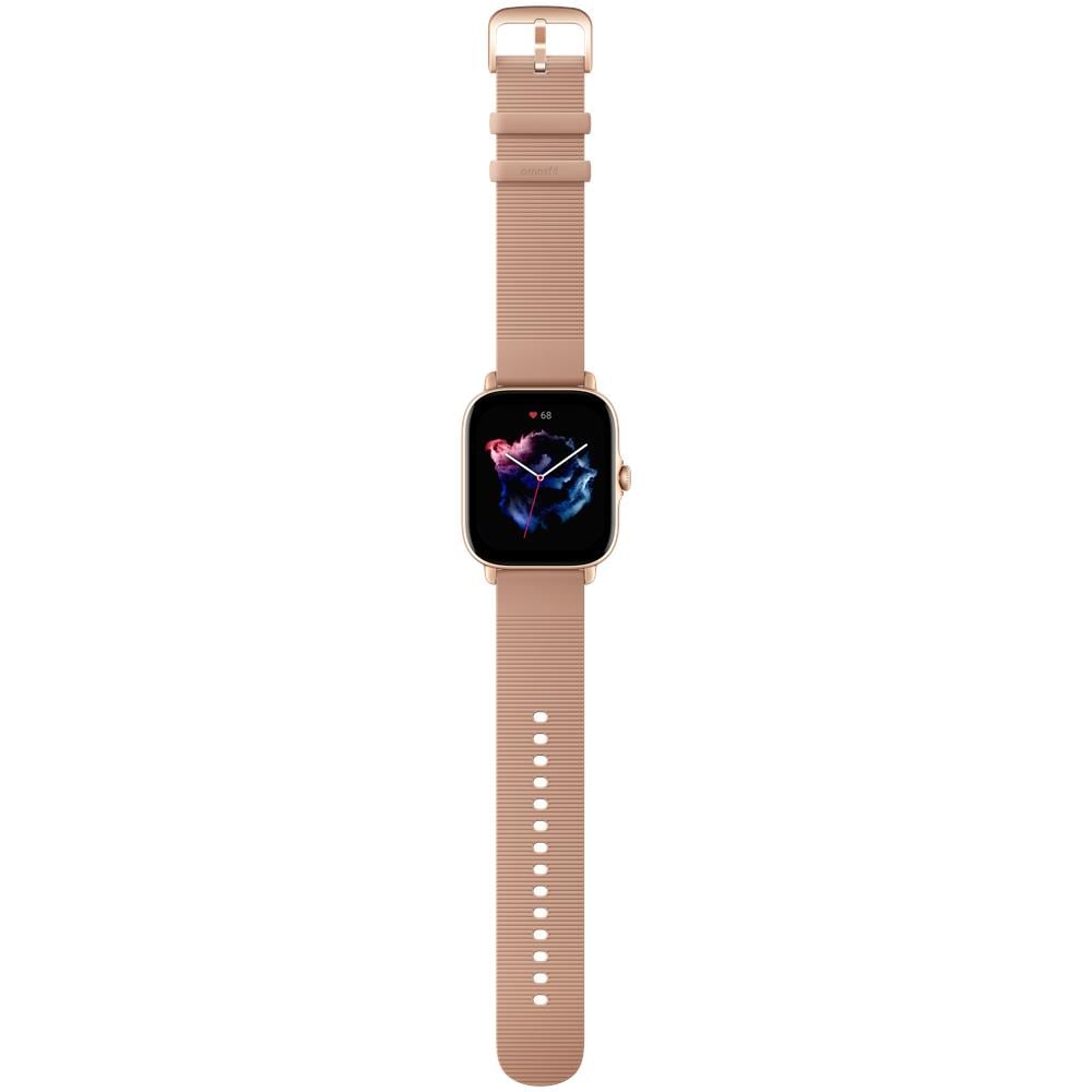 Smartwatch GTS 3 Impermeabile 5ATM Display 1.75" Amoled Bluetooth Cardiofrequenzimetro Rosa - Foto 4