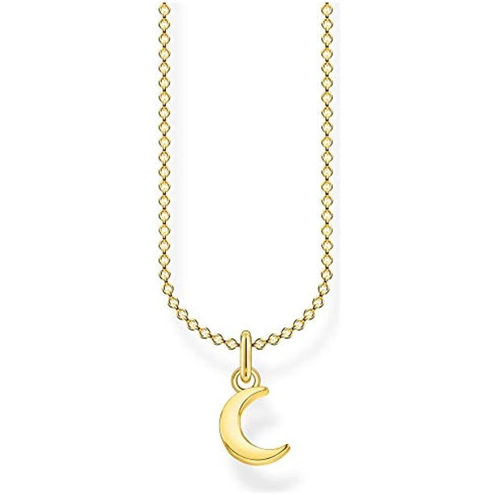 Collana Da Donna In Argento Sterling 925, Con Luna, Lunghezza 38-45 Cm - Foto 1