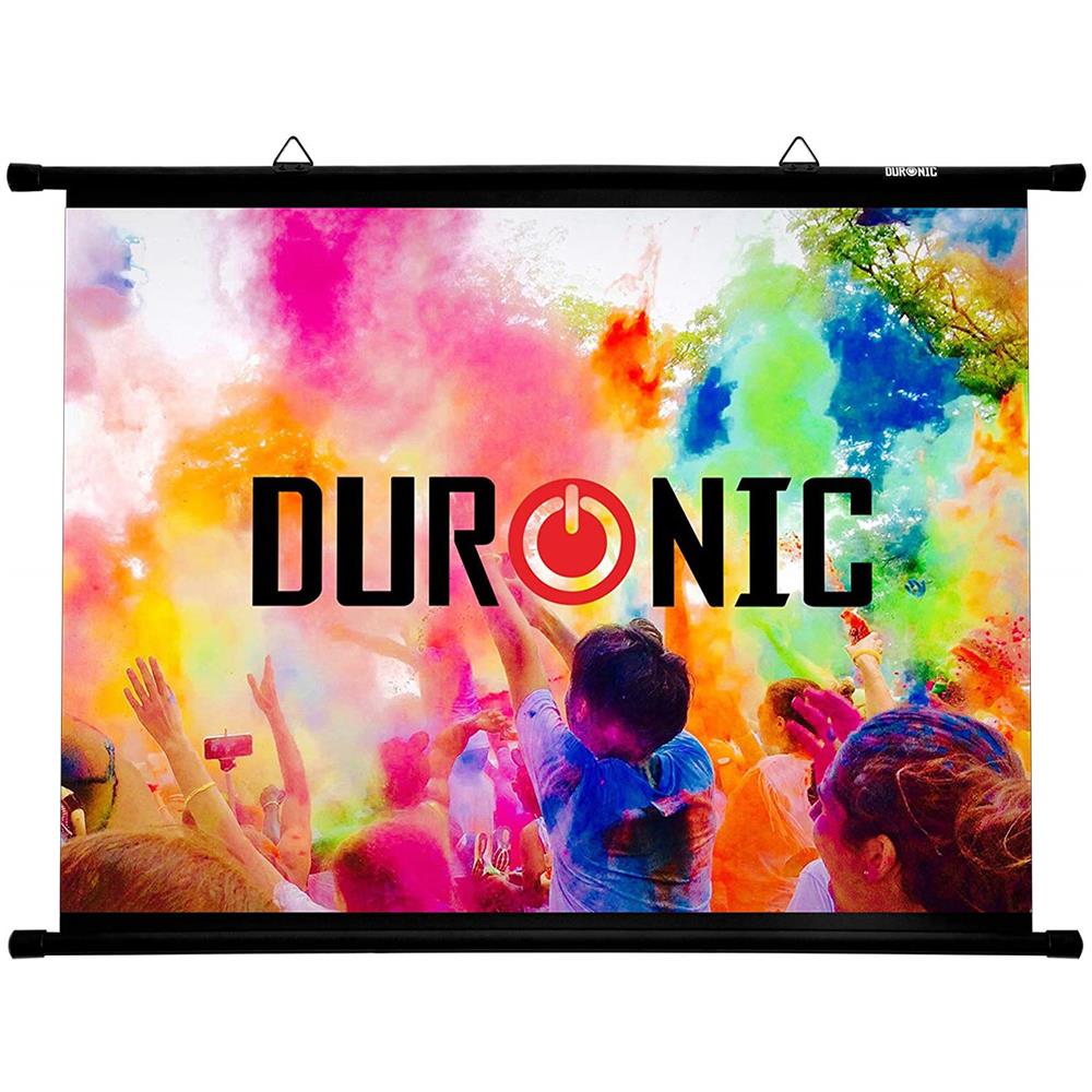 Bps60 / 43 Schermo Di Proiezione 60” Formato 4:3 / 122 X 91cm Telo Proiettore Telo Da Proiezione Barra A Gancio Per Esterni Ed Interni Full Hd 3d 4k - Home Cinema Home Theater Ufficio - Foto 1