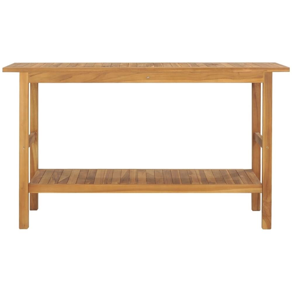 Vanità Da Bagno In Legno Massello Di Teak 132x45x75 Cm - Foto 2