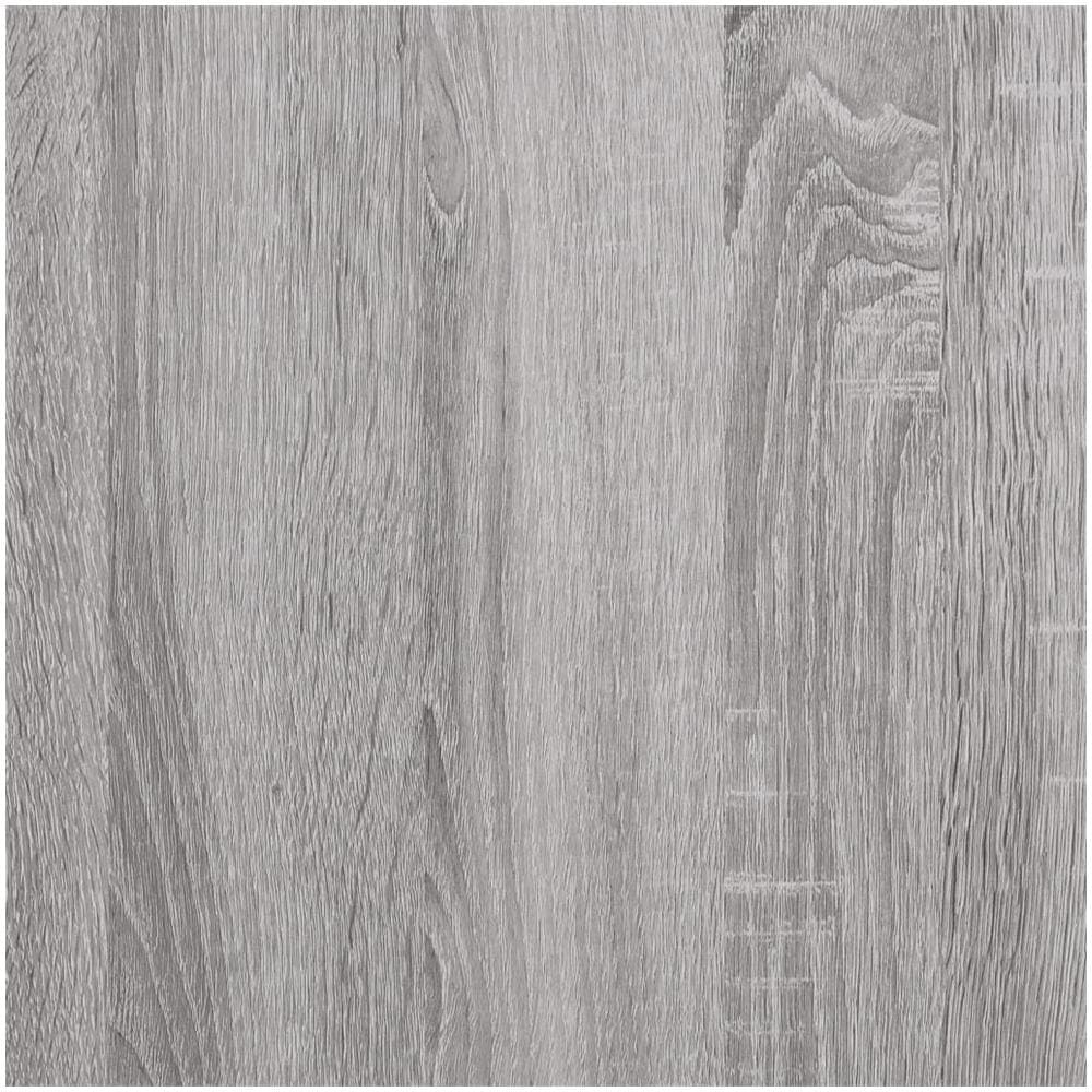 Comodino 2 Pz Grigio Sonoma 40x35x50 Cm - Foto 2