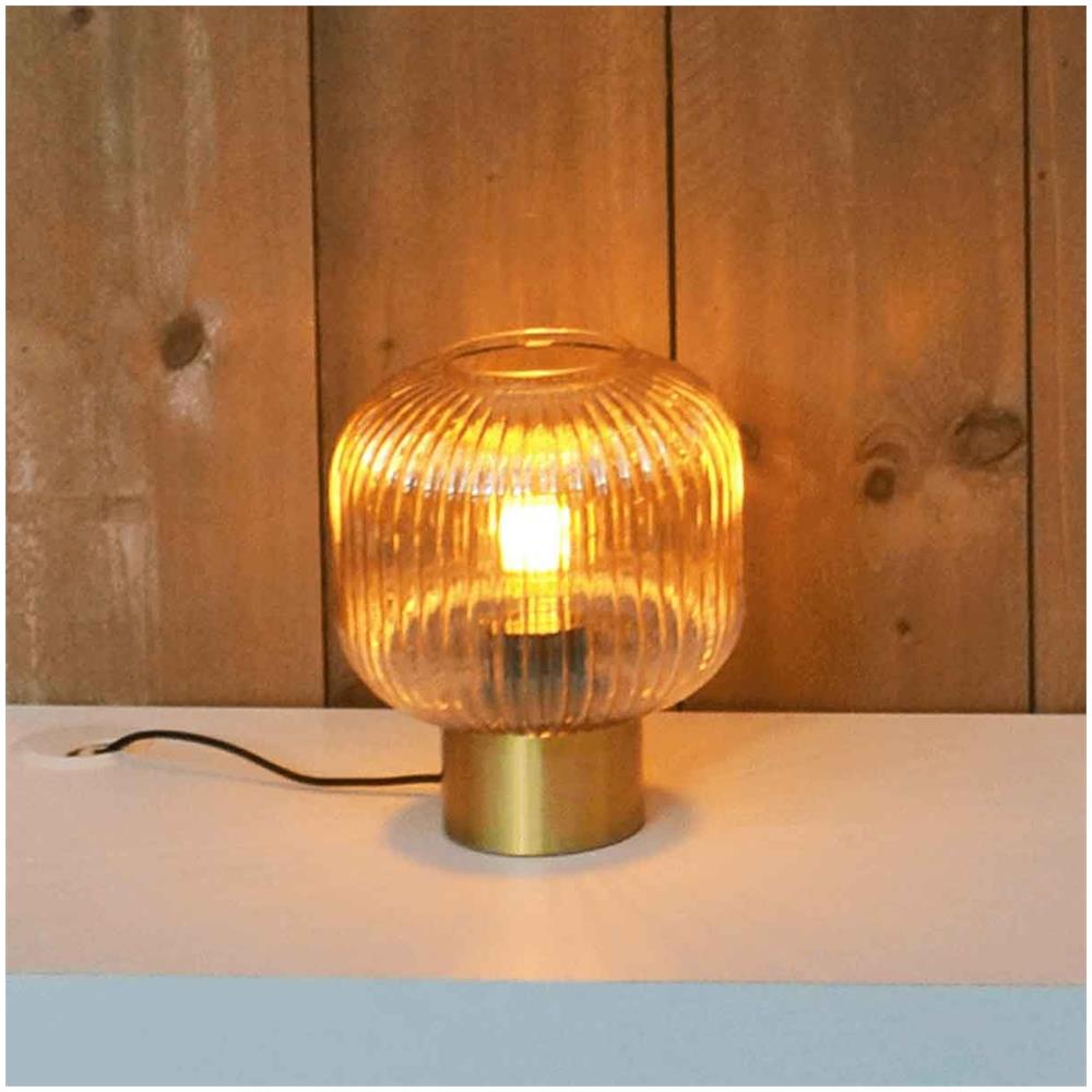Lampada In Vetro E Metallo - Foto 2