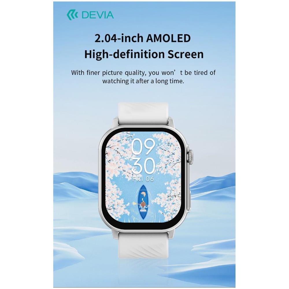 Smart Watch AMOLED Pro2 IP67 modello ZL94 Silver - Foto 1