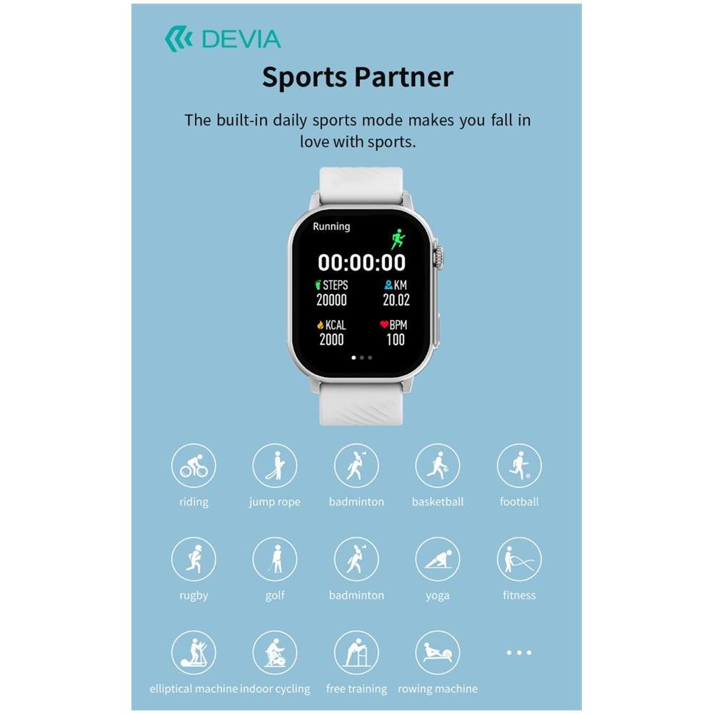 Smart Watch AMOLED Pro2 IP67 modello ZL94 Silver - Foto 2