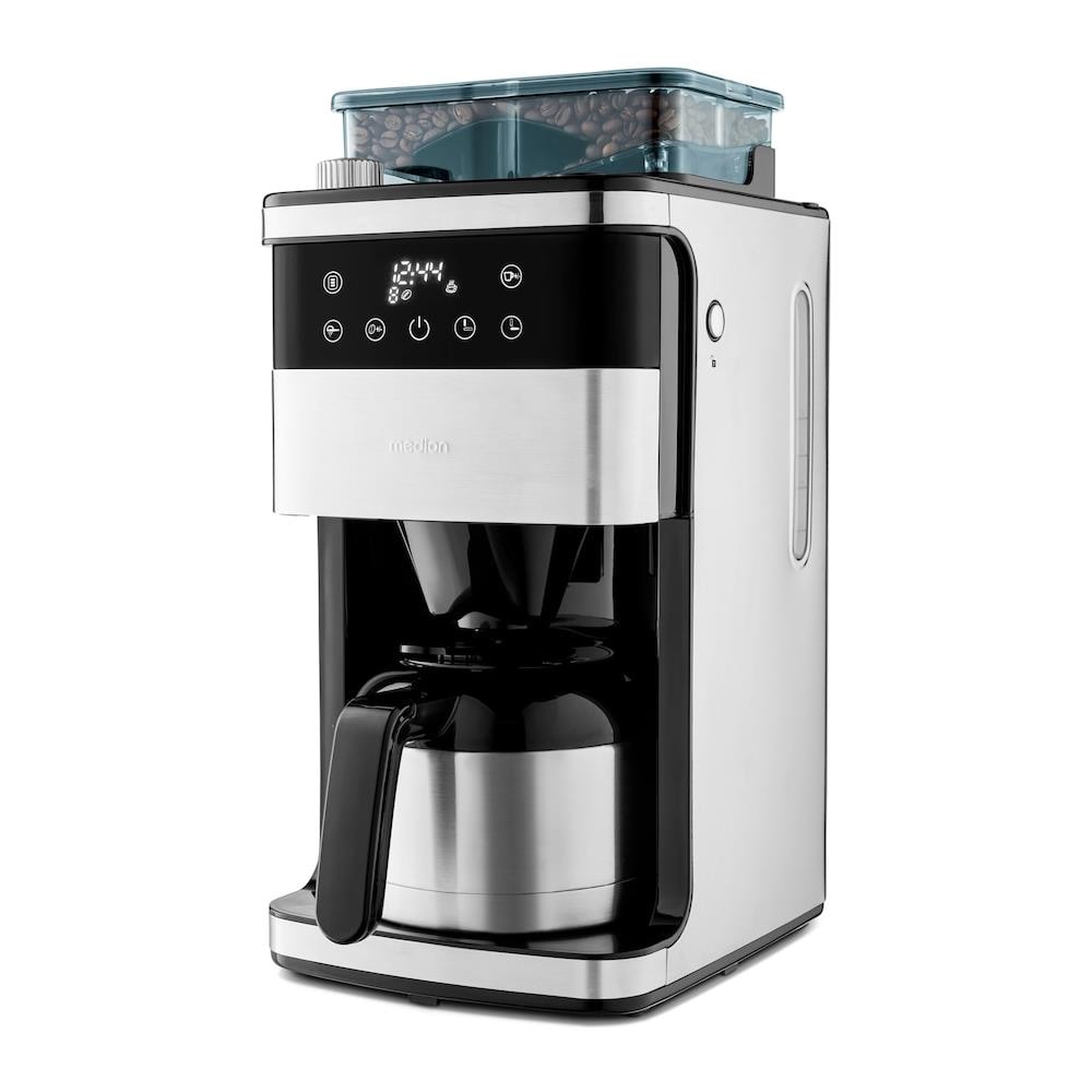 Macchine da caffè MD 19911 Capacita 1 L Potenza 1000 W Colore Nero Acciaio inox - Foto 1