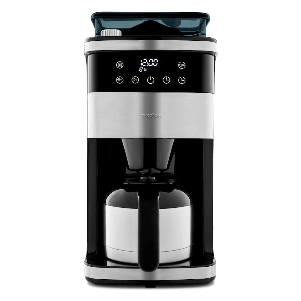 Macchine da caffè MD 19911 Capacita 1 L Potenza 1000 W Colore Nero Acciaio inox - Foto 2