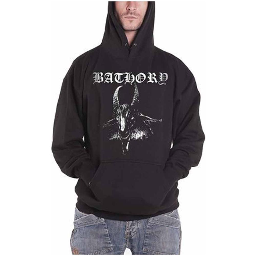 Bathory - Goat (Felpa Con Cappuccio Unisex Tg. L)  - Foto 1
