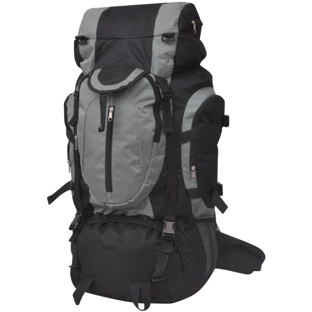 Zaino Da Escursioni Xxl 75 L Nero E Grigio - Foto 1
