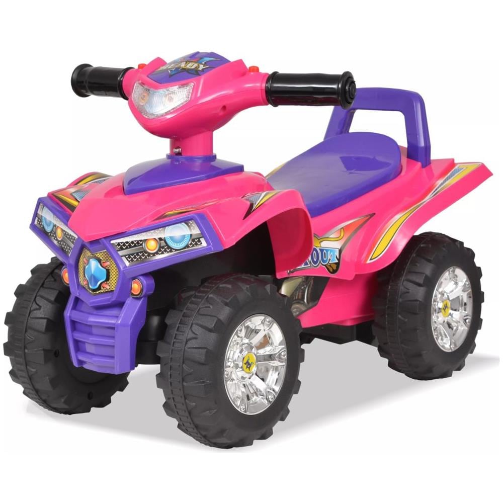 Cavalcabile ATV per Bambini Rosa e Viola con Suoni e Luci - Foto 1