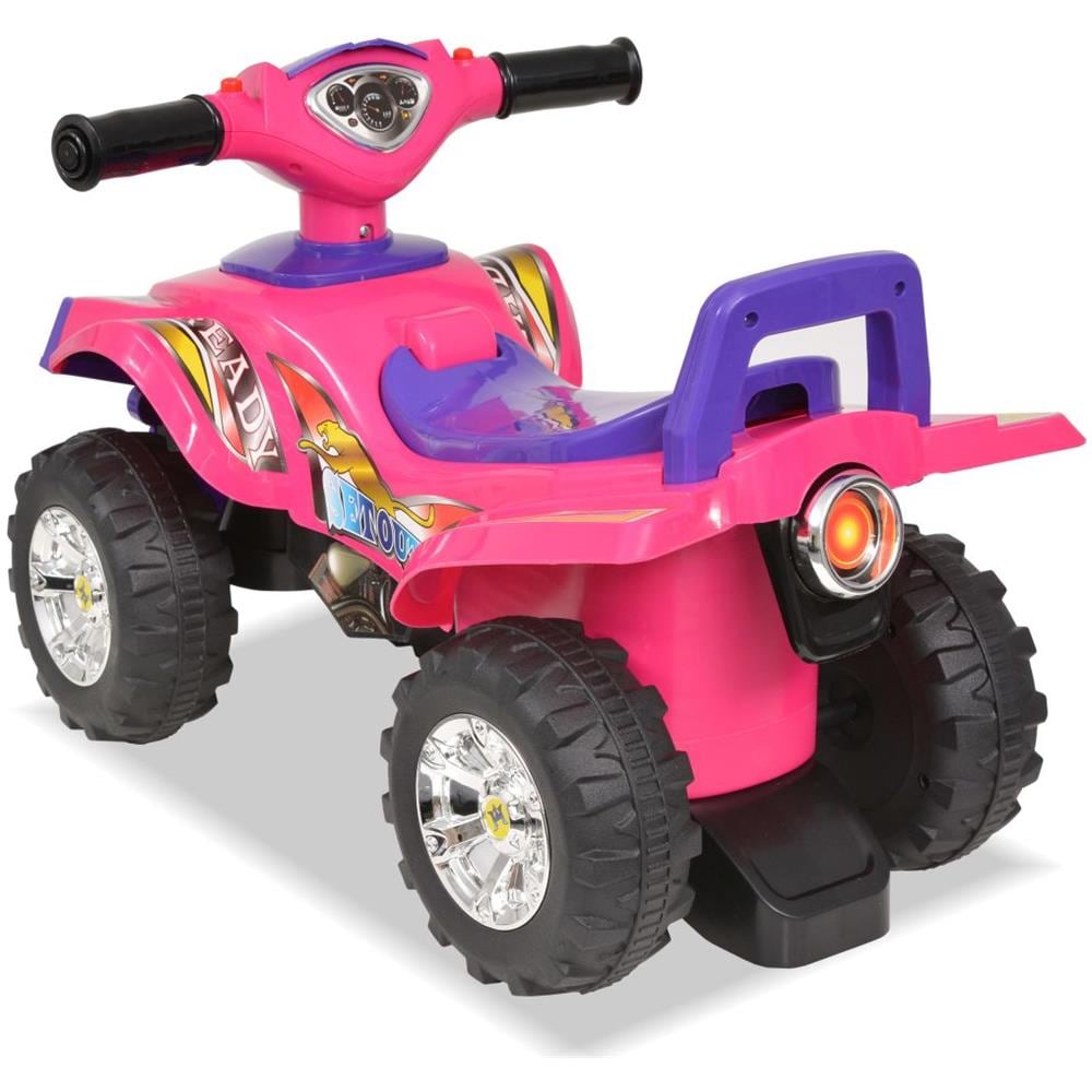 Cavalcabile ATV per Bambini Rosa e Viola con Suoni e Luci - Foto 2