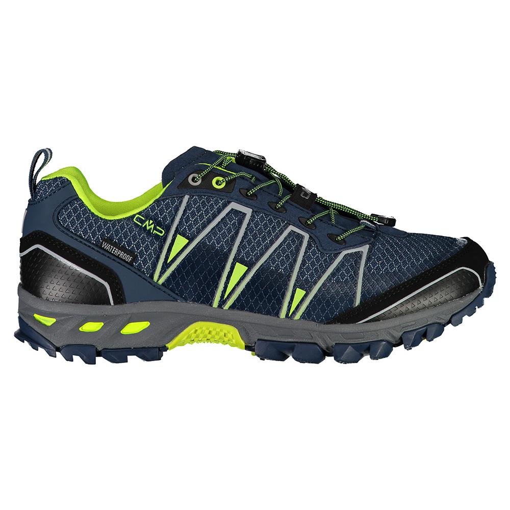 Scarpe Altak Trail Wp Trail Running Waterproof - Blue Ink-yellow Fluo Eu 44.0 - Foto 1