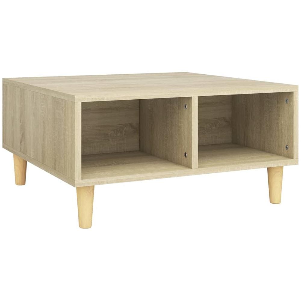 Tavolino da Salotto Rovere Sonoma 60x60x30 cm Legno Multistrato - Foto 2