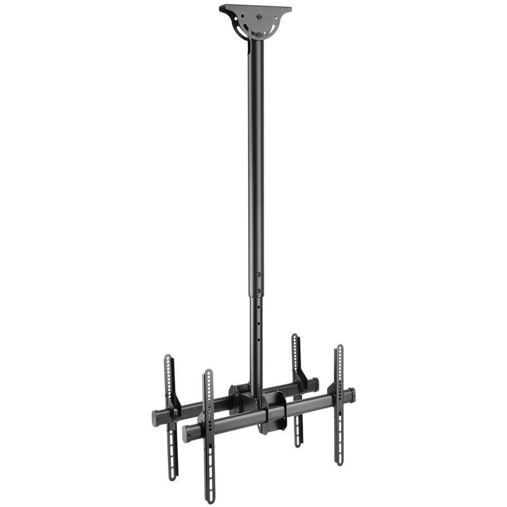 Doppia Tv Telescopica Da Soffitto Deltaco Da Ufficio, 1060 Mm-1560 Mm, 45 Kg, 37 ""-70"" - Foto 5