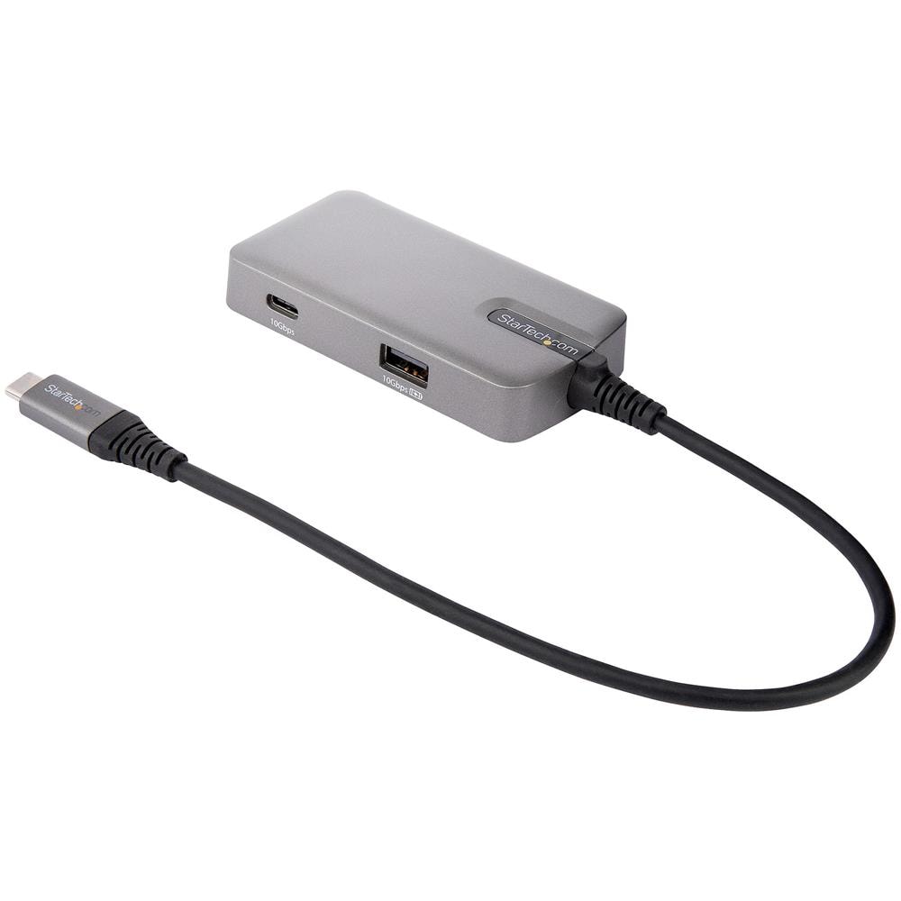 Adattatore Multiporta USB C - Mini Docking Station USB Type-C a HDMI 2.0 4K 60Hz, Power Delivery 100W Pass-through - Hub USB a 3 porte 10Gbps - Mini Dock portatile con cavo da 25cm - Foto 1