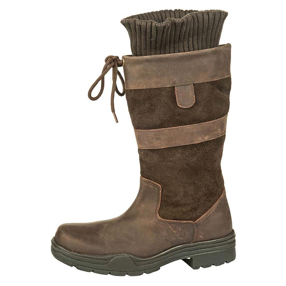 Stivali In Pelle A 3/4 Modello Belmond Spring Unisex 42 - Foto 1